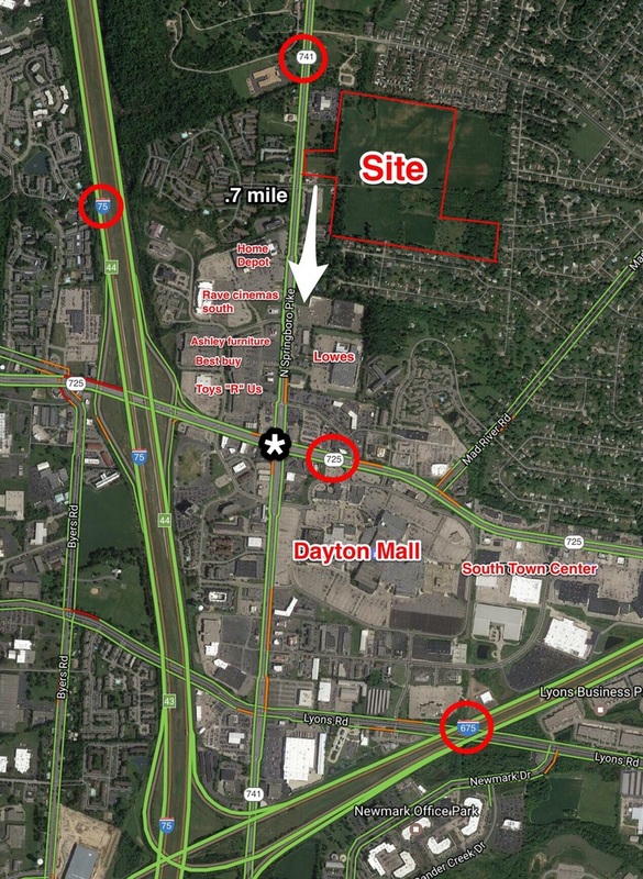 Ne Of State Route 741 And I 75 7240 Springboro Pike Miamisburg Oh 45449