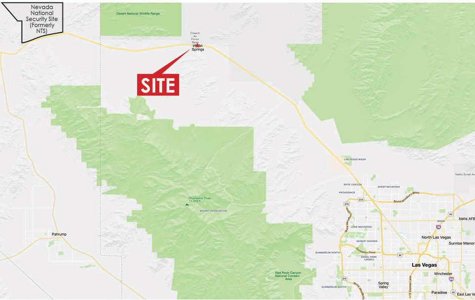 ±35 Acres M1 Zoned Indian Springs, NV