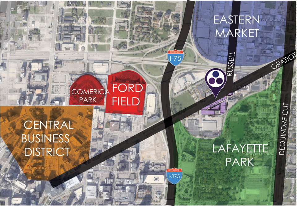 Eastern Market Assemblage Gratiot Avenue, Detroit, MI, 48207