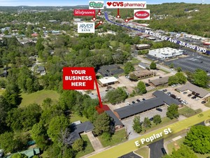 100-160 E Poplar St, Fayetteville, AR, 72703