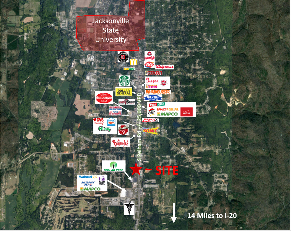 0 AL 21, Jacksonville , AL, 36265