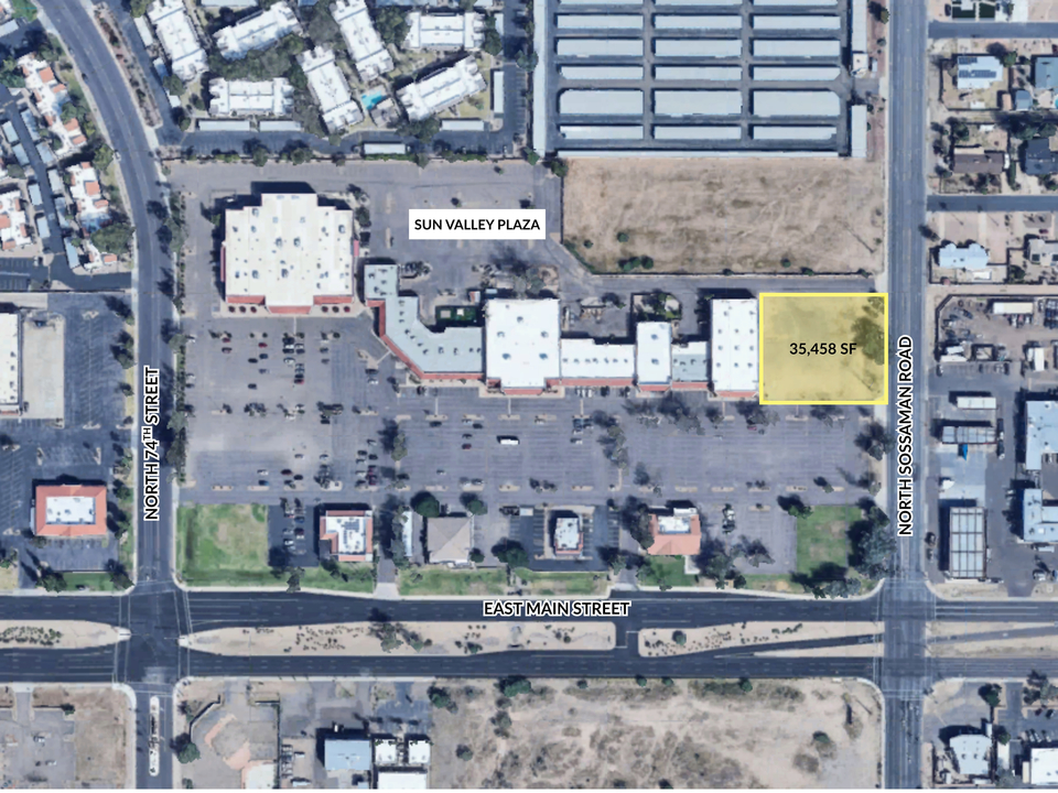 NWC of Main St and Sossaman , Mesa, AZ, 85207