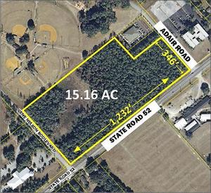 SR 52 from Adair to Gene Nelson Blvd, Dade City, FL, 33525