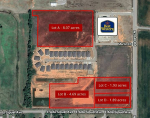 Ada Sipuel Ave & Grand Ave, Chickasha, OK, 73018