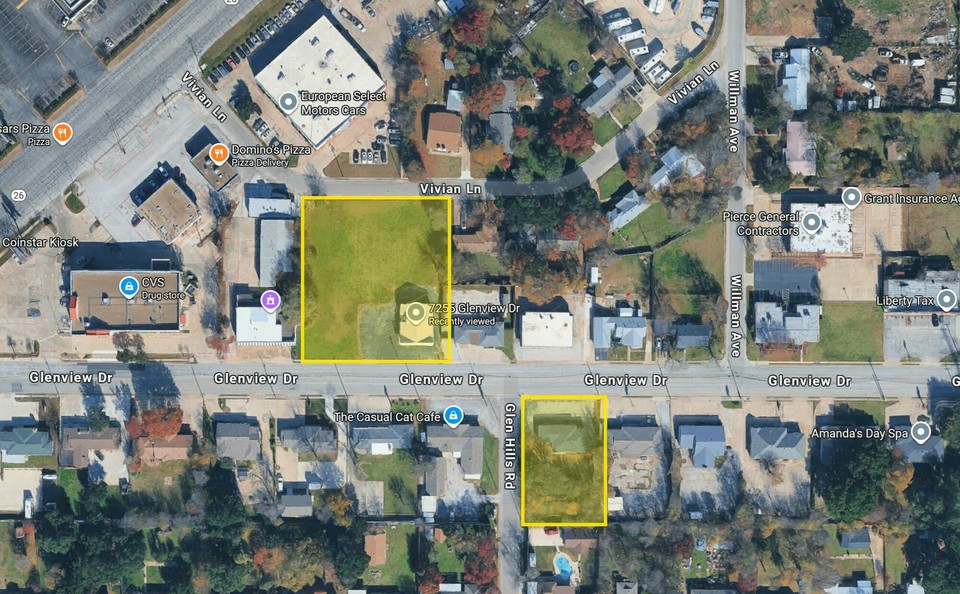 7255 & 7272 Glenview Drive, Richland Hills, TX, 76180
