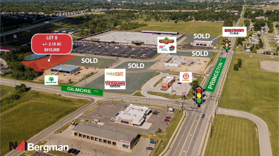 Princeton Road & Gilmore Road, Fairfield Township, OH, 45011