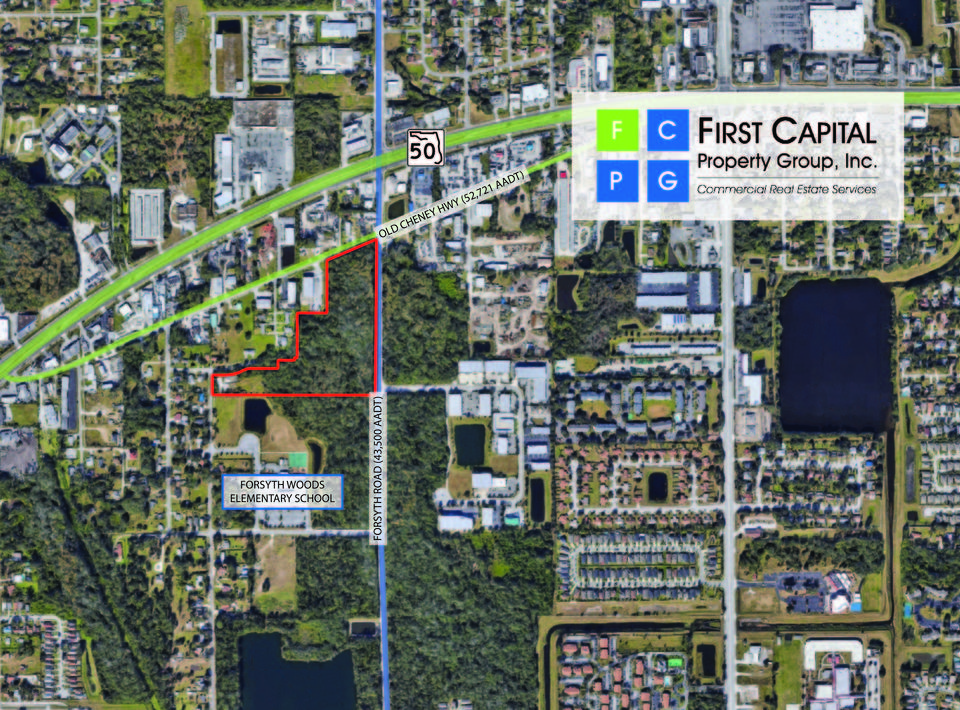 6.5 Acres 1 Block from East Colonial Ave Orlando, FL 1145 Dennis
