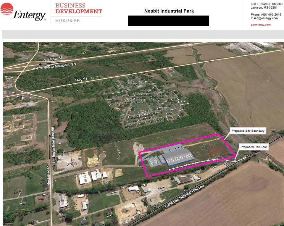 Nesbit Industrial Park Nesbit Road Nesbit Dr., Hernando, MS, 38632
