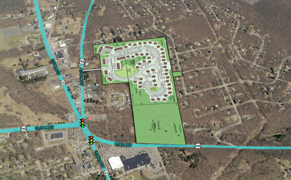 47+ Acre MultiFamily Development Site Route 940, Mount Pocono, PA, 18344