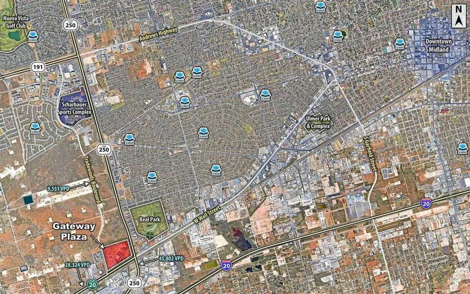  NWQ Business I-20-E & S Loop 250 W, Midland, TX, 79706