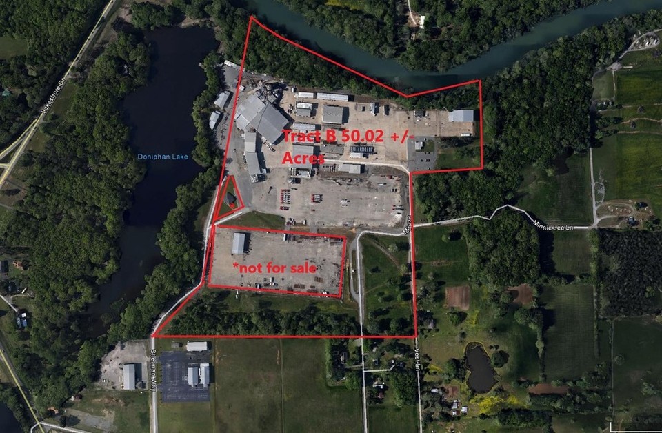 Tract B of Searcy, AR Industrial Land and Buildings for Sale Doniphan
