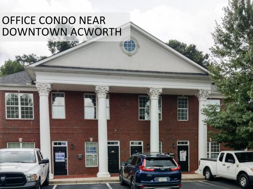 Office Condo Near Downtown Acworth ± 1,260 SF 3950 Cobb Parkway, Acworth, GA, 30101