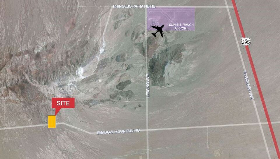 Desert Views Near Private Airport Shadow Mountain Road, Adelanto, CA