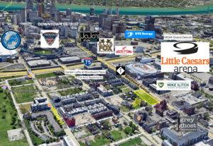 2860 Woodward Ave, Detroit, MI, 48201