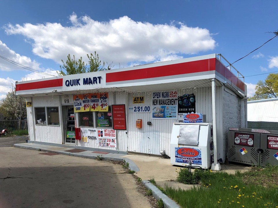 Gas Station Property For Sale 619 S Broadway , Aurora, IL, 60505