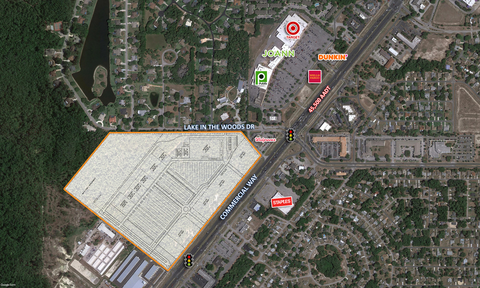 US 19 & Lake In The Woods Drive, Spring Hill, FL, 34606