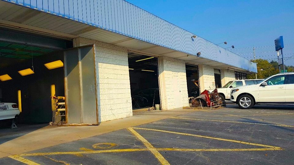 Marietta Auto Body High Visibility Location! Business for Sale 3624 GA