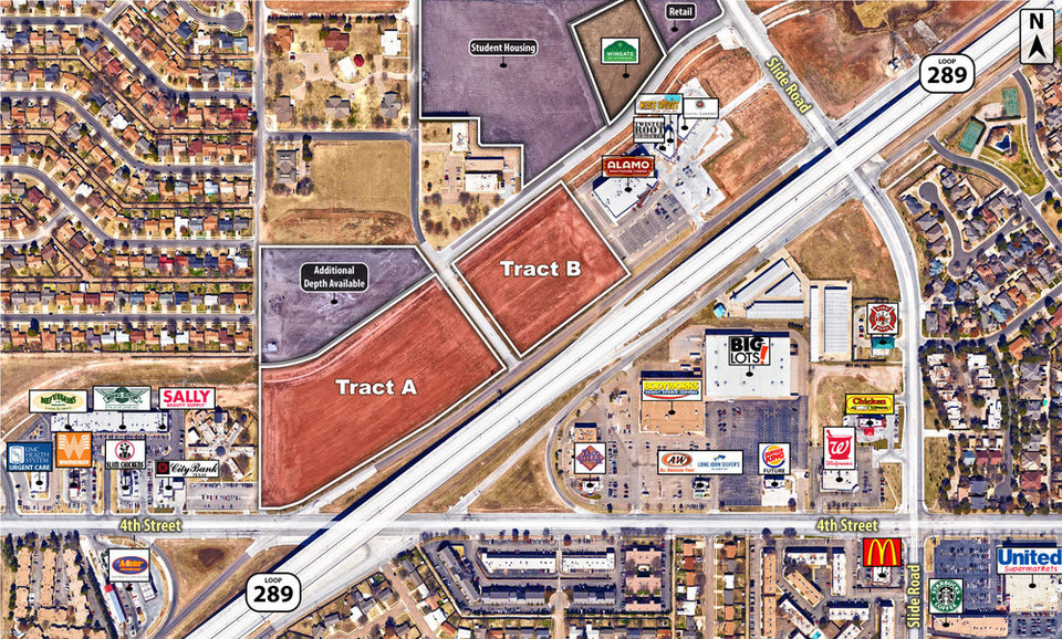 NWC N Loop 289 and 4th Street LUBBOCK, TX NWC 4th Street & W Loop