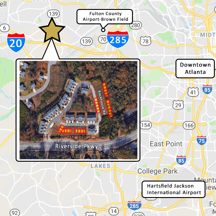 27 Townhome Lots in Austell 0 Rockhouse Road, Austell, GA, 30168