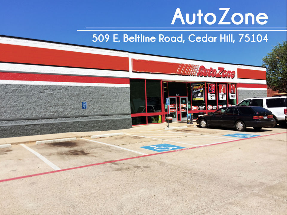 AutoZone 509 East Belt Line Road, Cedar Hill, TX, 75104