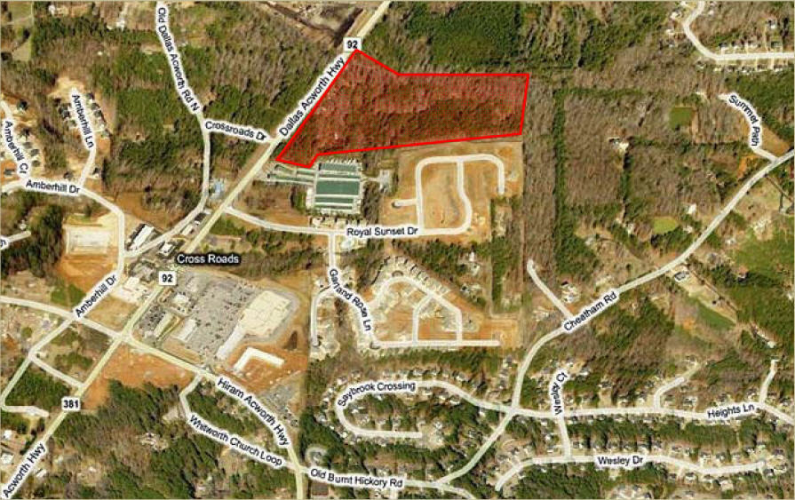 Raw Land in Paulding County 9158 Dallas Acworth Highway, Acworth, GA